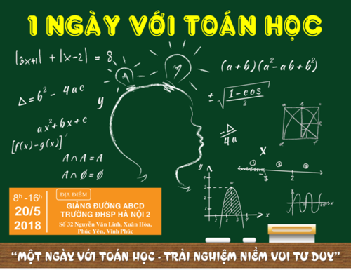 Một ngày với Toán học – Hứa hẹn những trải nghiệm thú vị