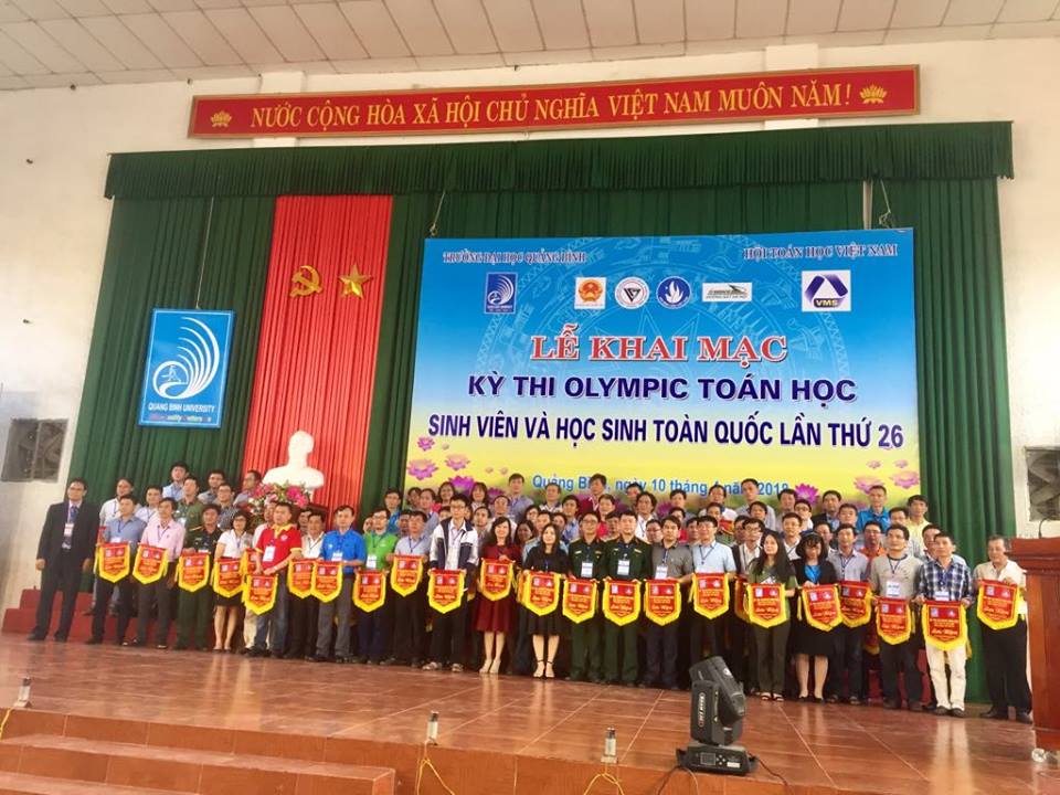 Trường ĐHSP Hà Nội 2 giành 15 giải Olympic Toán, Vật lý sinh viên toàn quốc 2018